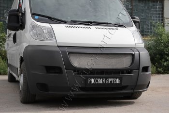 5 999 р. Решетка радиатора РА  Fiat Ducato  250 (2006-2014) (Сетка алюминиевая, неокрашенная)  с доставкой в г. Тамбов. Увеличить фотографию 2