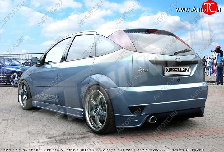 28 999 р. Задний бампер NEO Ford Focus 1 хэтчбэк 3 дв. дорестайлинг (1998-2002)  с доставкой в г. Тамбов