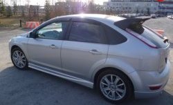 6 599 р. Пороги накладки Loder 1899 Ford Focus 2 хэтчбэк 3 дв. дорестайлинг (2004-2007) (Неокрашенные)  с доставкой в г. Тамбов. Увеличить фотографию 6