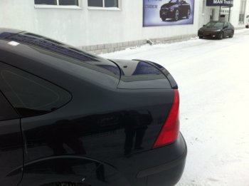 3 399 р. Лип спойлер АВТОКРАТ  Ford Focus  2 (2004-2011)  седан дорестайлинг, седан рестайлинг (Неокрашенный)  с доставкой в г. Тамбов. Увеличить фотографию 3