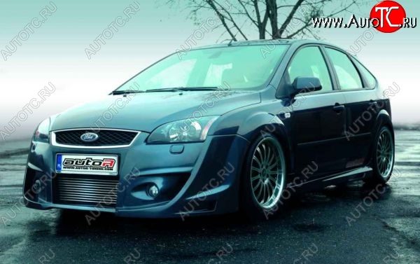 29 899 р. Передний бампер Auto-R Ford Focus 2  седан дорестайлинг (2004-2008)  с доставкой в г. Тамбов