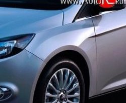 5 599 р. Переднее левое крыло Стандартное  Ford Focus  3 (2010-2015) универсал дорестайлинг, хэтчбэк дорестайлинг, седан дорестайлинг (Окрашенное)  с доставкой в г. Тамбов. Увеличить фотографию 1