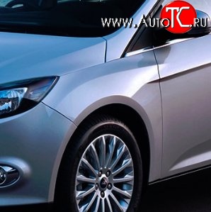 5 599 р. Переднее левое крыло Стандартное  Ford Focus  3 (2010-2015) универсал дорестайлинг, хэтчбэк дорестайлинг, седан дорестайлинг (Окрашенное)  с доставкой в г. Тамбов