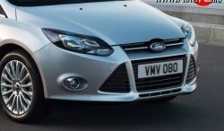 3 899 р. Передний бампер Стандартный  Ford Focus  3 (2010-2015) универсал дорестайлинг, хэтчбэк дорестайлинг, седан дорестайлинг (Окрашенный)  с доставкой в г. Тамбов. Увеличить фотографию 1