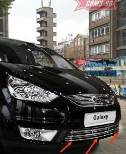 Декоративный элемент воздухозаборника Souz-96 (d10) Ford Galaxy 2 рестайлинг (2010-2015)