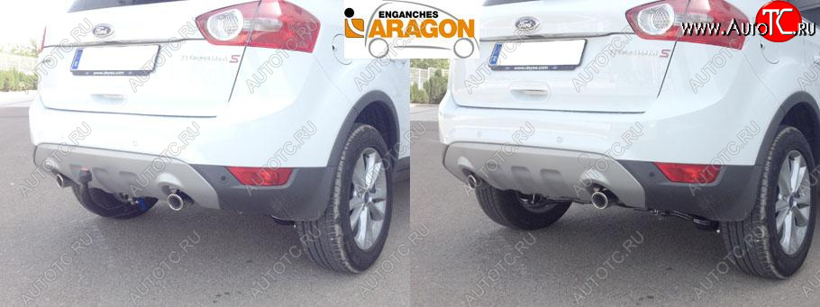 22 699 р. Фаркоп Aragon.(шар V) Ford Kuga 2 дорестайлинг (2013-2016)  с доставкой в г. Тамбов