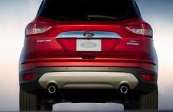 4 199 р. Верхняя накладка на крышку багажника СТ Ford Kuga 2 дорестайлинг (2013-2016)  с доставкой в г. Тамбов. Увеличить фотографию 1