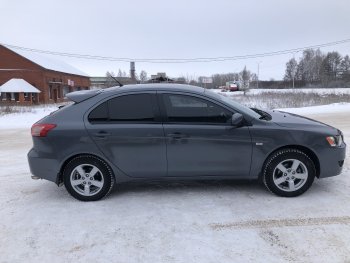 5 399 р. Верхний спойлер Sport 5D (хетчбек) Mitsubishi Lancer 10 хэтчбэк дорестайлинг (2007-2010) (Неокрашенный)  с доставкой в г. Тамбов. Увеличить фотографию 4