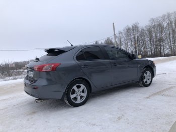 5 399 р. Верхний спойлер Sport 5D (хетчбек) Mitsubishi Lancer 10 хэтчбэк дорестайлинг (2007-2010) (Неокрашенный)  с доставкой в г. Тамбов. Увеличить фотографию 5