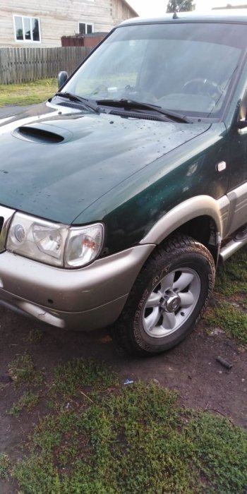 6 449 р. Правое переднее пластиковое крыло (левый руль) Стандарт Nissan Terrano2 R20 2-ой рестайлинг (1999-2006)  с доставкой в г. Тамбов. Увеличить фотографию 2