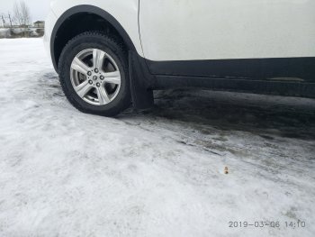 679 р. Универсальные передние брызговики (широкие) ПТП64 Uni4  Toyota Land Cruiser Prado J150 2-ой рестайлинг (2017-2020)  с доставкой в г. Тамбов. Увеличить фотографию 12