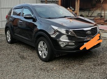 11 649 р. Правая передняя фара SAT (диодная полоса)  KIA Sportage  3 SL (2014-2016) рестайлинг  с доставкой в г. Тамбов. Увеличить фотографию 2