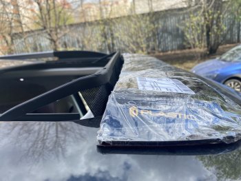 1 759 р. Универсальный дефлектор люка CA Plastic (940 мм) Honda Civic FK,FN хэтчбэк 5 дв. дорестайлинг (2005-2008) (Classic полупрозрачный)  с доставкой в г. Тамбов. Увеличить фотографию 5