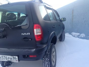 1 799 р. Арки крыльев Кураж 2  Chevrolet Niva  2123 (2002-2008), Лада 2123 (Нива Шевроле) (2002-2008) (Неокрашенные)  с доставкой в г. Тамбов. Увеличить фотографию 6