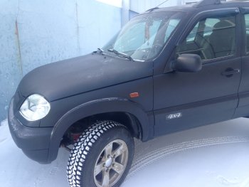 1 799 р. Арки крыльев Кураж 2  Chevrolet Niva  2123 (2002-2008), Лада 2123 (Нива Шевроле) (2002-2008) (Неокрашенные)  с доставкой в г. Тамбов. Увеличить фотографию 5