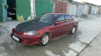 7 299 р. Передний бампер VeilSide Honda Civic EJ,EK,EM седан дорестайлинг (1995-1998) (кузов: седан)  с доставкой в г. Тамбов. Увеличить фотографию 9