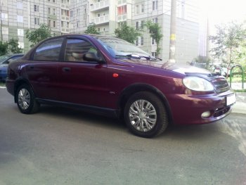 1 969 р. Комплект порогов Дельта  Chevrolet Lanos ( T100,  T150,  седан) (1997-2017), Daewoo Sense  Т100 (1997-2008), ЗАЗ Chance ( седан,  хэтчбэк) (2009-2017), ЗАЗ Sens ( седан,  хэтчбэк) (2007-2017) (Неокрашенные)  с доставкой в г. Тамбов. Увеличить фотографию 7