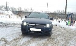 829 р. Реснички Global Tuning Opel Astra H седан дорестайлинг (2004-2007) (Неокрашенные)  с доставкой в г. Тамбов. Увеличить фотографию 11