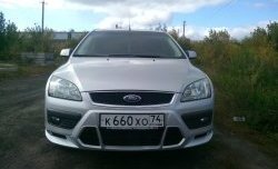 2 899 р. Накладка переднего бампера Sport Style Ford Focus 2 хэтчбэк 3 дв. дорестайлинг (2004-2007) (Неокрашенная)  с доставкой в г. Тамбов. Увеличить фотографию 4