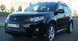 679 р. Радиаторная решётка Sport Mitsubishi Outlander XL (CW)  дорестайлинг (2005-2009) (Неокрашенная)  с доставкой в г. Тамбов. Увеличить фотографию 11