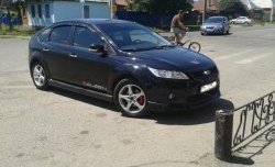 2 679 р. Пороги накладки Снайпер Ford Focus 2 хэтчбэк 3 дв. дорестайлинг (2004-2007) (Неокрашенные)  с доставкой в г. Тамбов. Увеличить фотографию 2