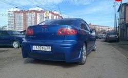 5 349 р. Задний бампер Mazda Speed Mazda 3/Axela BK дорестайлинг седан (2003-2006) (Неокрашенный)  с доставкой в г. Тамбов. Увеличить фотографию 6