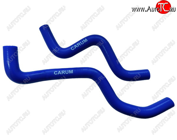 1 049 р. Патрубки радиатора печки (отв/подвод силикон) CARUM  ГАЗ ГАЗель  2705,Бизнес (2010-2024) 2-ой рестайлинг цельнометаллический фургон (комплект 2 шт.)  с доставкой в г. Тамбов