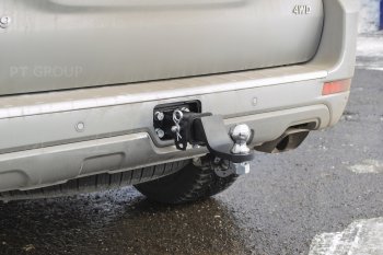 7 179 р. Фаркоп PT GROUP /съемный квадрат/ HAVAL H9 2019-2023   Haval H9 (2019-2021) 2-ой рестайлинг  с доставкой в г. Тамбов. Увеличить фотографию 4