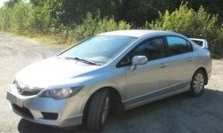 1 649 р. Реснички на фары CT Honda Civic FD седан дорестайлинг (2005-2008) (Неокрашенные)  с доставкой в г. Тамбов. Увеличить фотографию 3