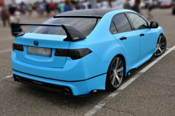 6 549 р. Спойлер Mugen  Honda Civic  FD (2005-2011) седан дорестайлинг, седан рестайлинг (Неокрашенные)  с доставкой в г. Тамбов. Увеличить фотографию 1