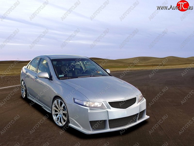 25 899 р. Передний бампер D.J. Honda Accord CL седан дорестайлинг (2002-2005)  с доставкой в г. Тамбов