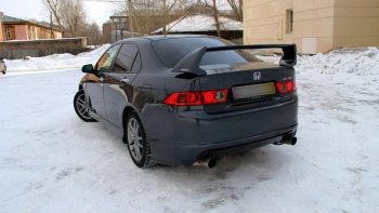 6 799 р. Спойлер Mugen  Honda Accord  CL (2002-2008) седан дорестайлинг, седан рестайлинг (Неокрашенные)  с доставкой в г. Тамбов. Увеличить фотографию 2