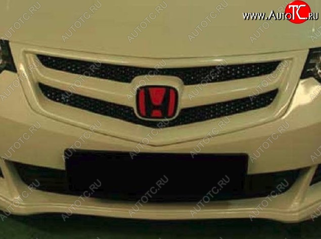 5 399 р. Решётка радиатора Sport Style Honda Accord CU седан дорестайлинг (2008-2011) (Неокрашенная)  с доставкой в г. Тамбов