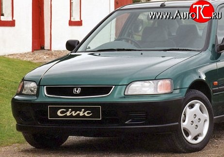 13 699 р. Пластиковый капот (Англия) Standart  Honda Civic  EJ,EK,EM (1995-1998) седан дорестайлинг, хэтчбэк 3 дв. дорестайлинг  с доставкой в г. Тамбов