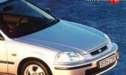 10 339 р. Пластиковый капот Standart  Honda Civic  EJ,EK,EM (1995-1998) седан дорестайлинг, хэтчбэк 3 дв. дорестайлинг  с доставкой в г. Тамбов. Увеличить фотографию 1