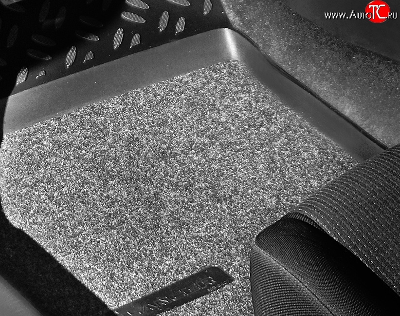 4 099 р. Комплект ковриков в салон Aileron 4 шт. (полиуретан, покрытие Soft)  Honda CR-V  RE1,RE2,RE3,RE4,RE5,RE7 (2007-2010) дорестайлинг  с доставкой в г. Тамбов