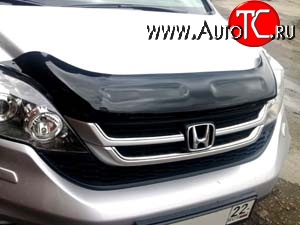 2 879 р. Дефлектор капота NovLine  Honda CR-V  RE1,RE2,RE3,RE4,RE5,RE7 (2009-2012) рестайлинг  с доставкой в г. Тамбов