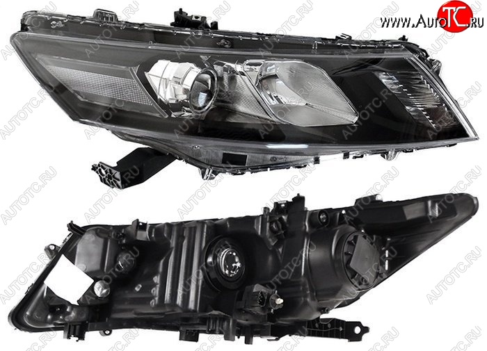 8 799 р. Правая фара SAT (с электрокорректором) Honda Crosstour 1 TF дорестайлинг (2009-2013)  с доставкой в г. Тамбов