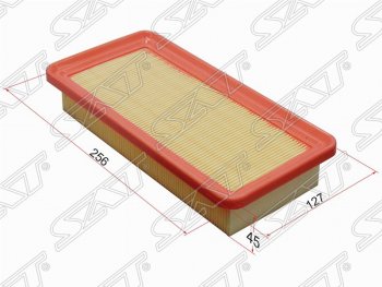 279 р. Фильтр воздушный двигателя SAT (1.3, 1.4)  Hyundai Getz  TB (2002-2005) хэтчбэк 5 дв. дорестайлинг  с доставкой в г. Тамбов. Увеличить фотографию 1