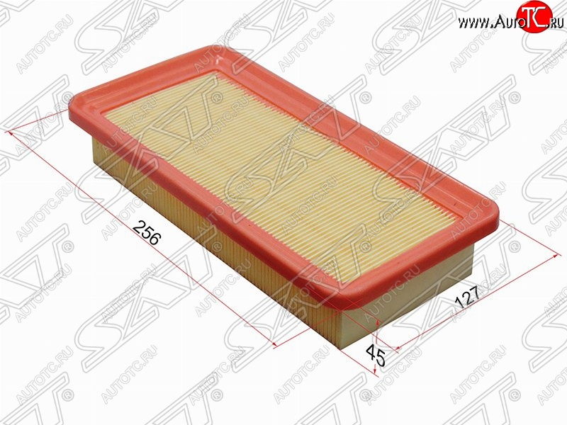 279 р. Фильтр воздушный двигателя SAT (1.3, 1.4)  Hyundai Getz  TB (2002-2005) хэтчбэк 5 дв. дорестайлинг  с доставкой в г. Тамбов