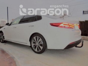 Фаркоп Aragon.(шар V) KIA Optima 4 JF дорестайлинг универсал (2015-2018)