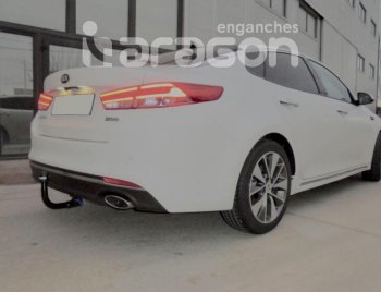 22 699 р. Фаркоп Aragon.(шар V) KIA Optima JF седан рестайлинг (2018-2020)  с доставкой в г. Тамбов. Увеличить фотографию 3