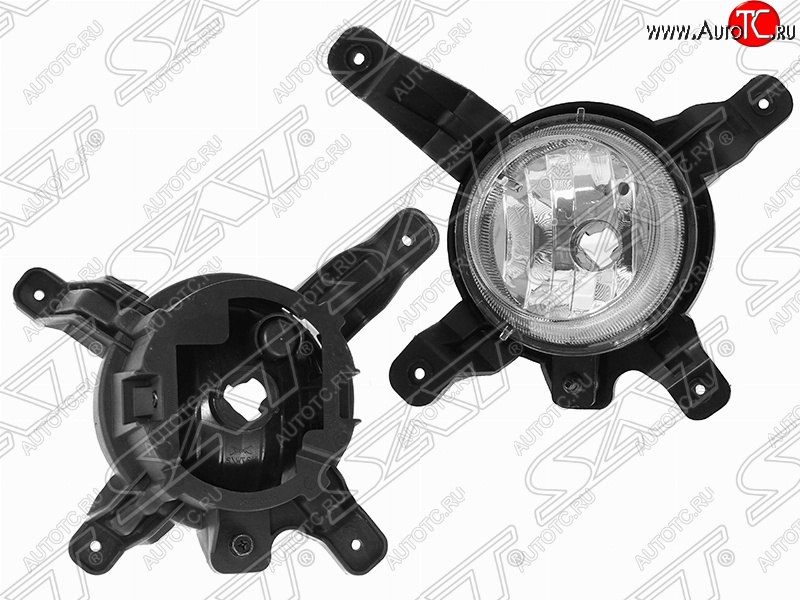 699 р. Левая противотуманная фара SAT Hyundai IX35 LM дорестайлинг (2009-2013)  с доставкой в г. Тамбов