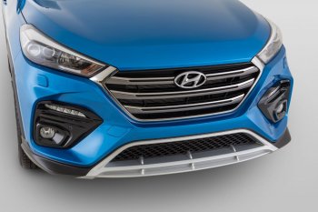 21 899 р. Передний бампер YT Hyundai Tucson TL дорестайлинг (2015-2018) (Неокрашенный)  с доставкой в г. Тамбов. Увеличить фотографию 5