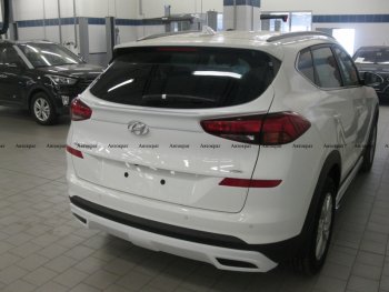 6 799 р. Юбка заднего бампера АВТОКРАТ Hyundai Tucson TL рестайлинг (2018-2021) (Неокрашенная)  с доставкой в г. Тамбов. Увеличить фотографию 3