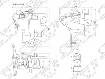 Катушка зажигания SAT Hyundai I30 FD универсал дорестайлинг (2007-2010)