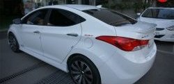 Лип спойлер Tj Hyundai Elantra MD рестайлинг (2013-2016)