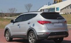 5 349 р. Комплект дефлекторов окон СТ Hyundai Santa Fe DM дорестайлинг (2012-2016)  с доставкой в г. Тамбов. Увеличить фотографию 2