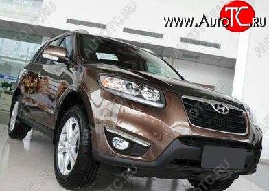 13 299 р. Дневные ходовые огни СТ Hyundai Santa Fe CM дорестайлинг (2006-2009)  с доставкой в г. Тамбов