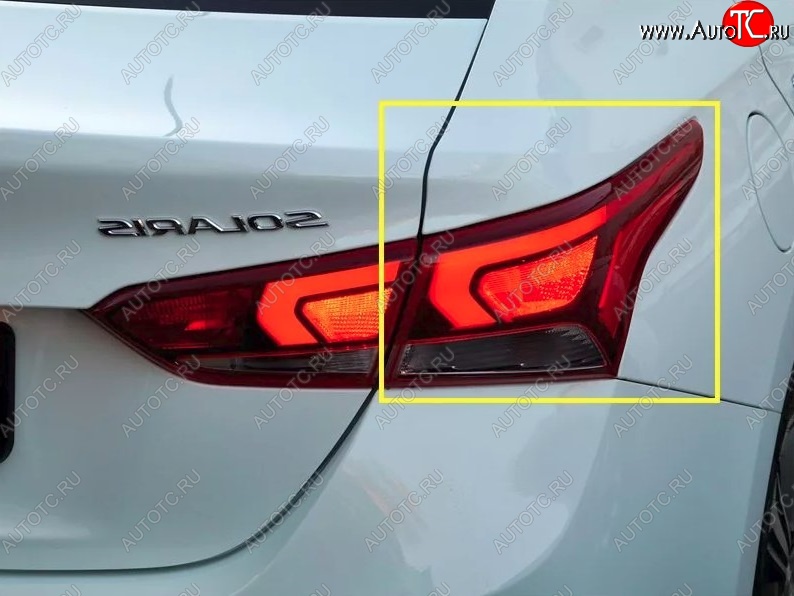 28 999 р. Фара задняя правая Стандартная (светодиодная) Hyundai Solaris HCR седан дорестайлинг (2017-2020)  с доставкой в г. Тамбов